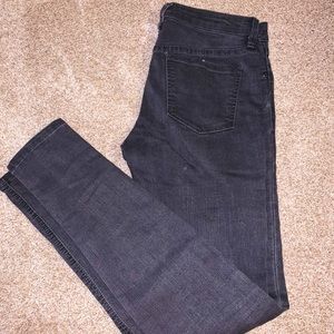 Volcom black skinny jeans